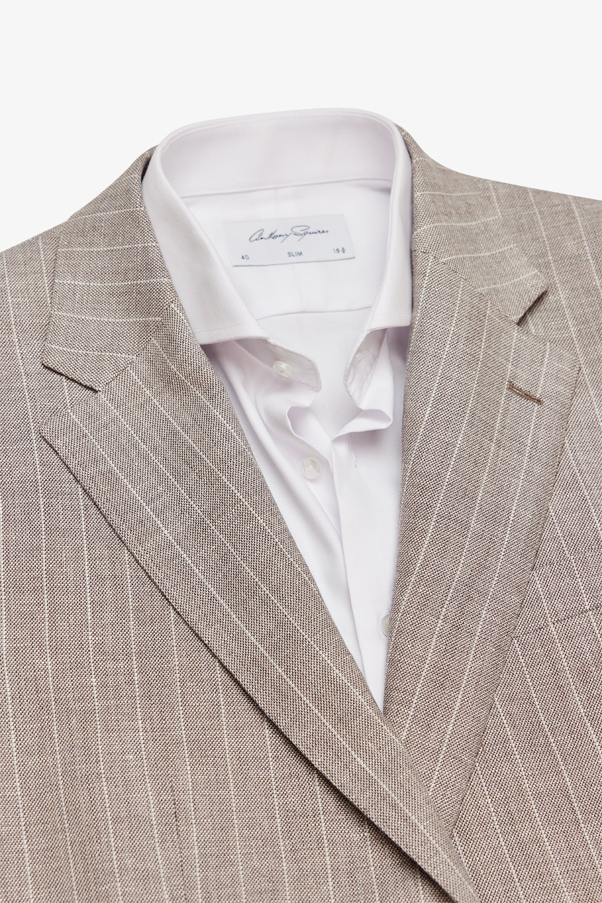 Archer - Beige pinstripe - Image 3