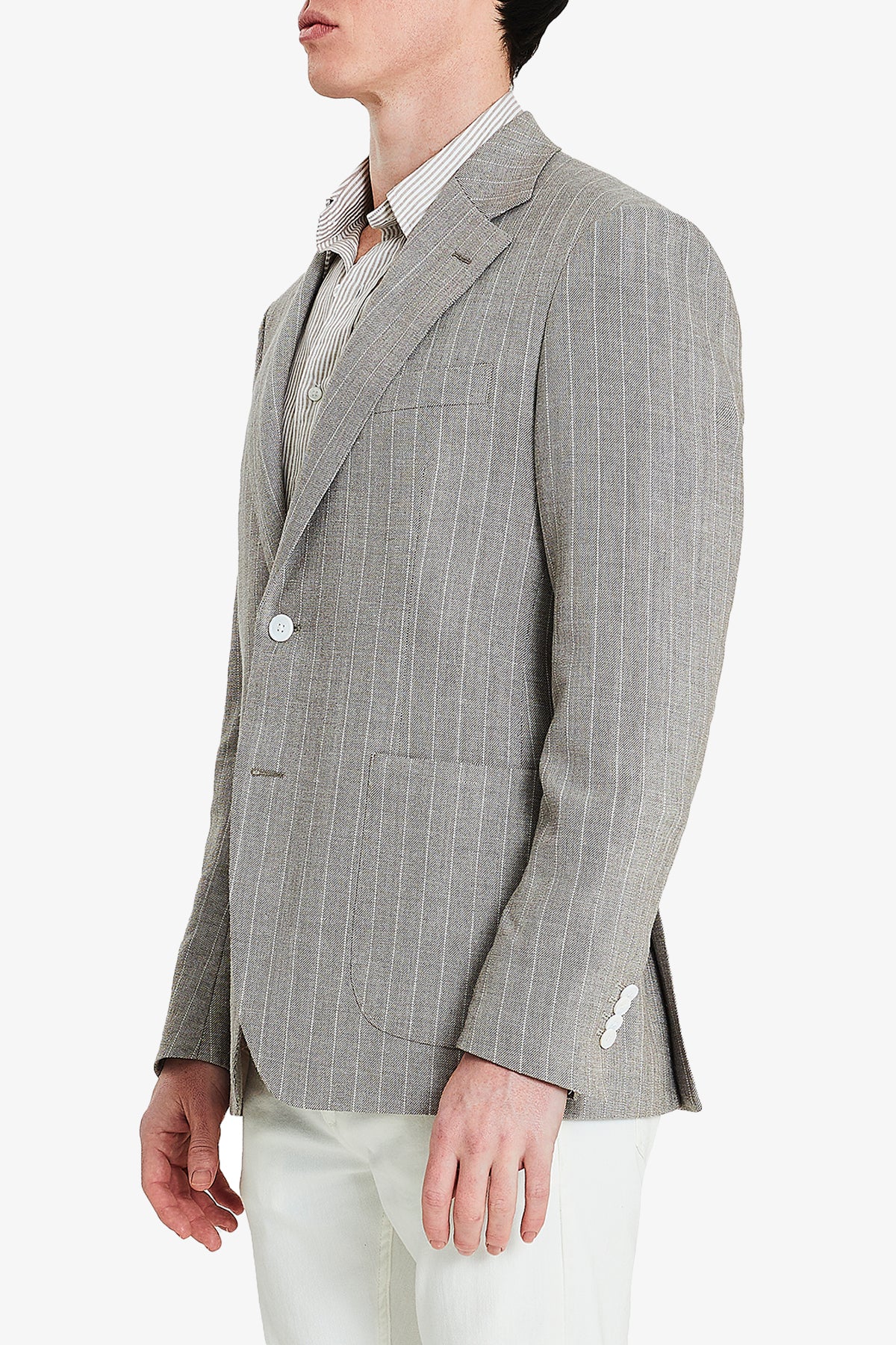 Archer - Beige pinstripe - Image 6