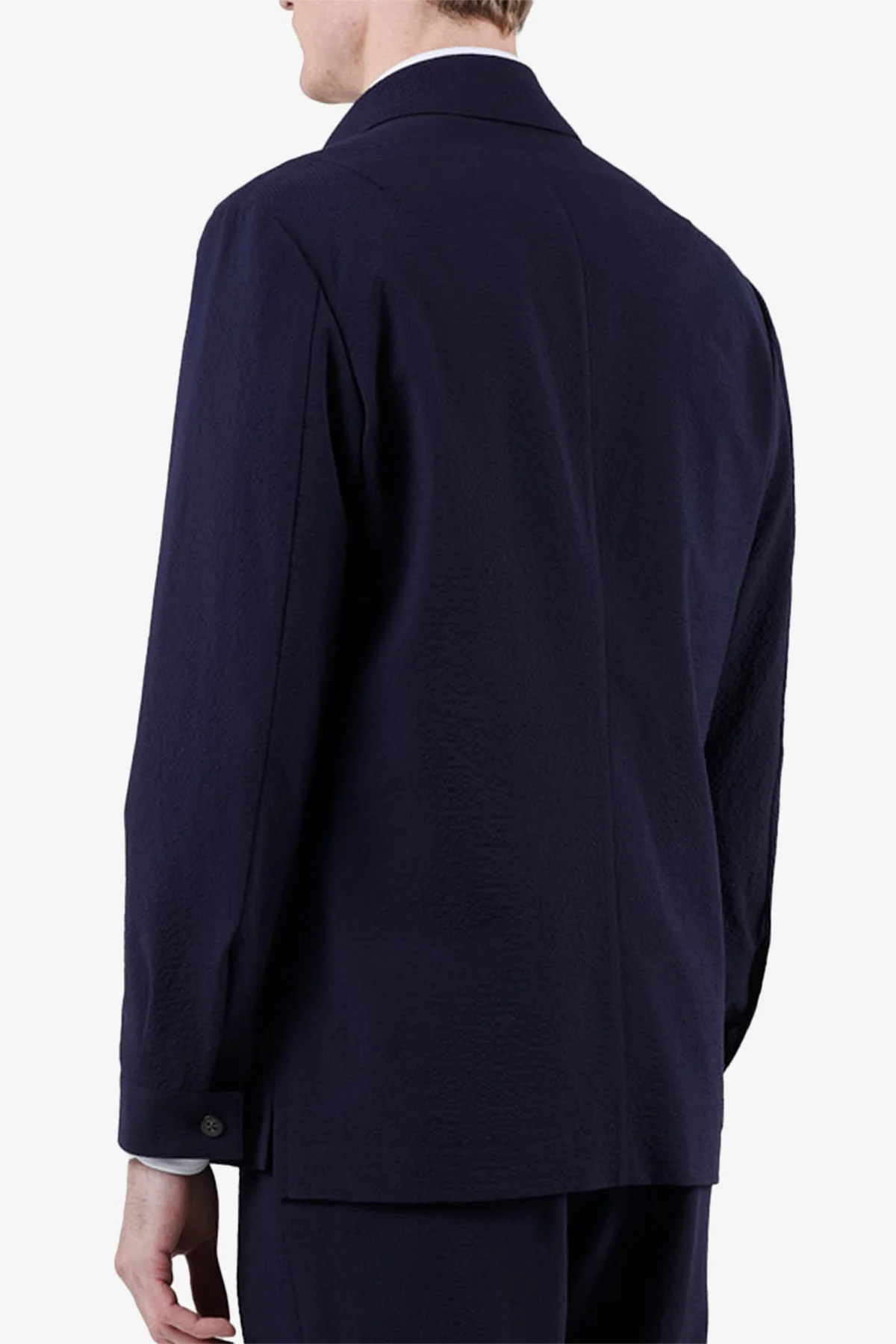 Arienzo - Navy Shirt Jacket - Image 7