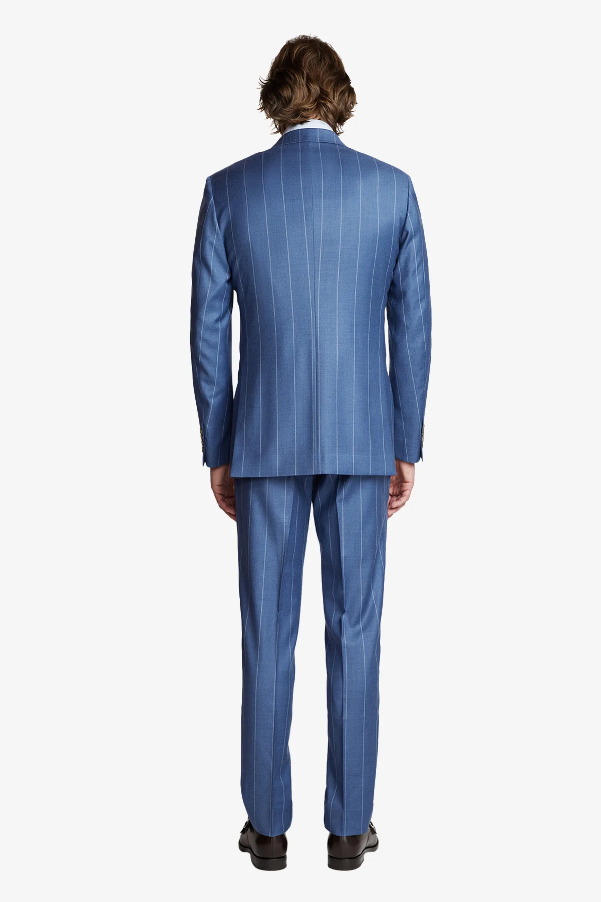 Basso - Blue chalk stripe - Image 7