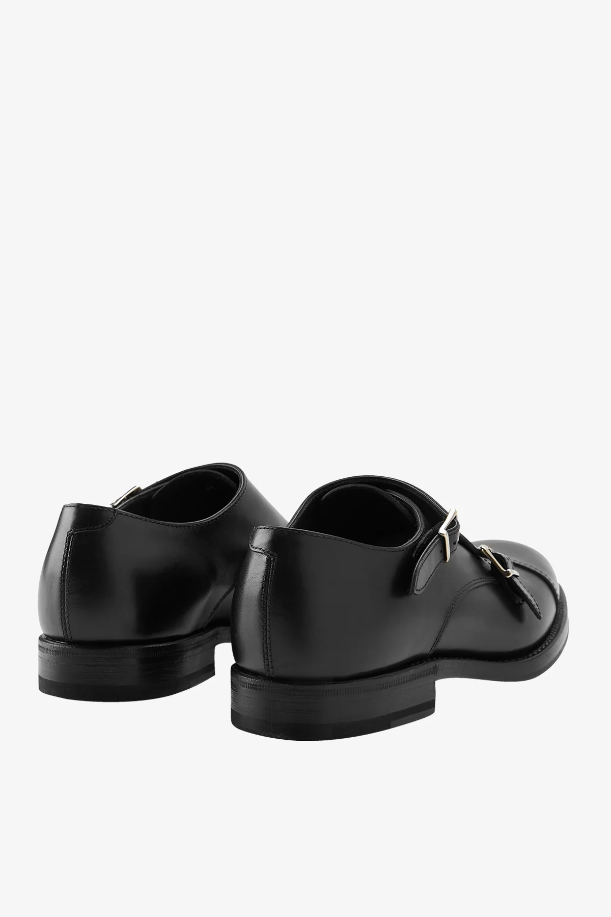 Double Monk - Black Shoe - Image 5