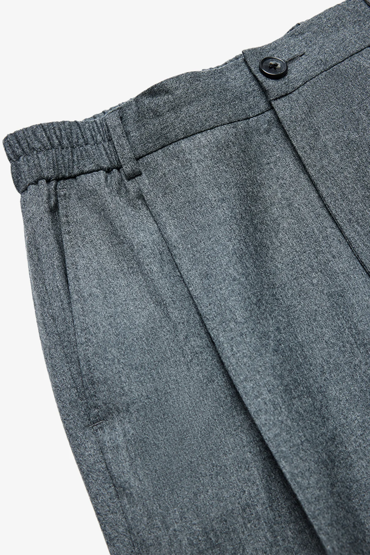 Draw - Mid Grey micro flannel - Image 5