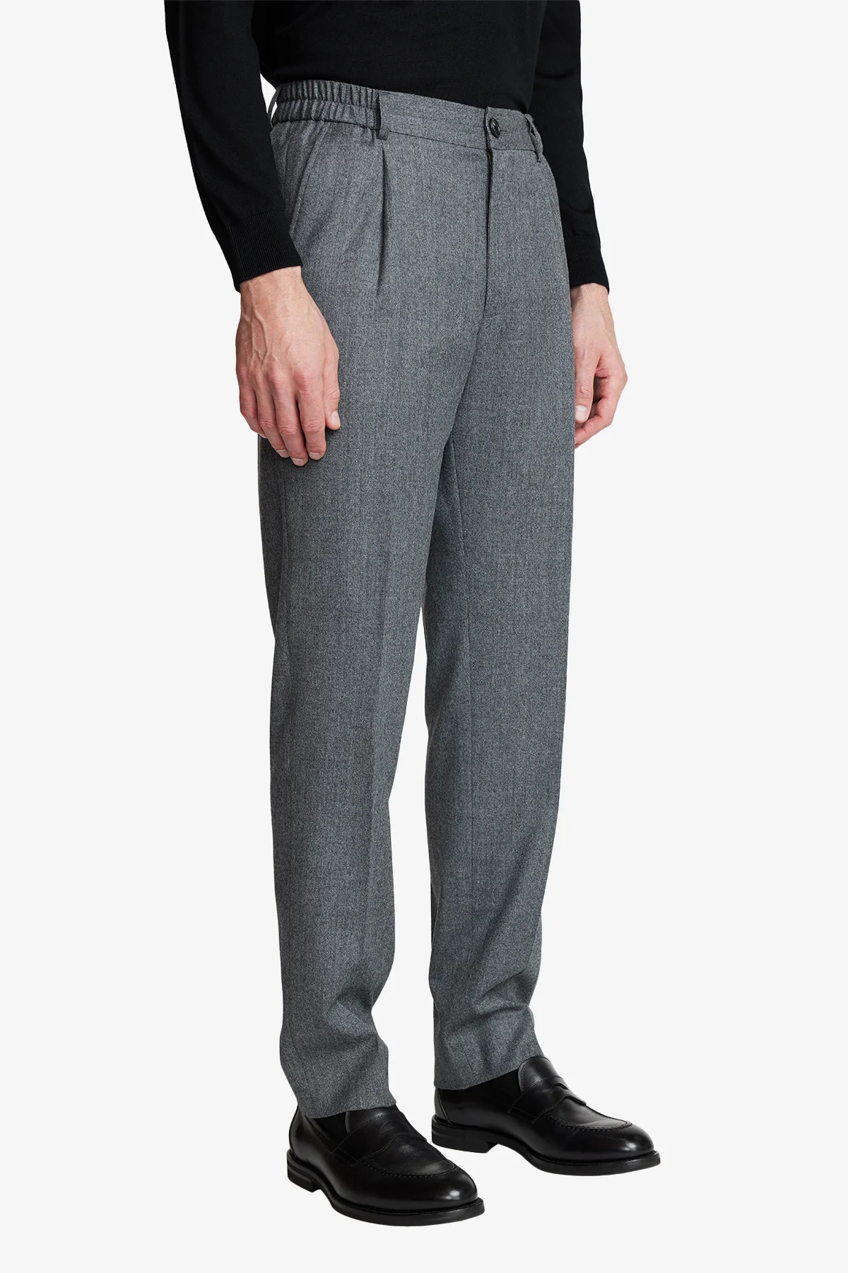 Draw - Mid Grey micro flannel - Image 6