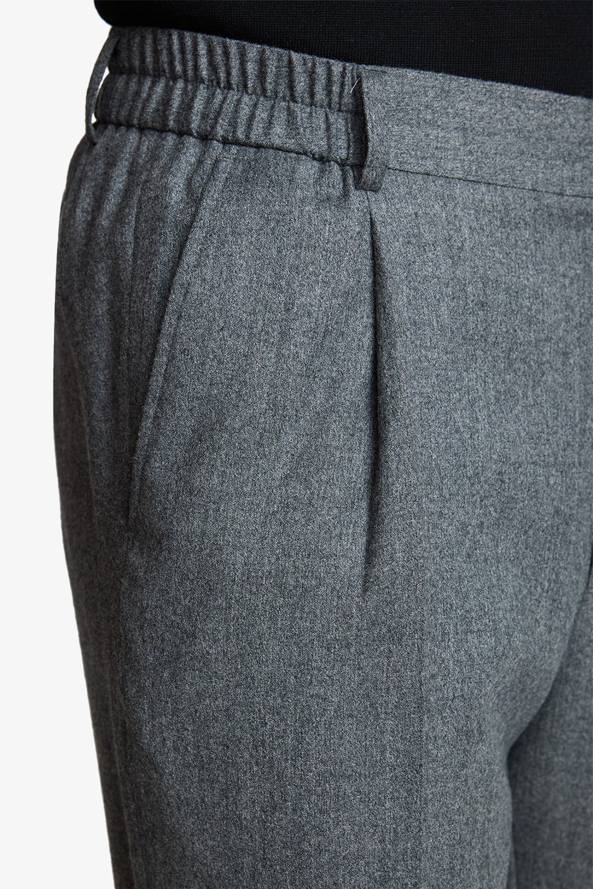 Draw - Mid Grey micro flannel - Image 8