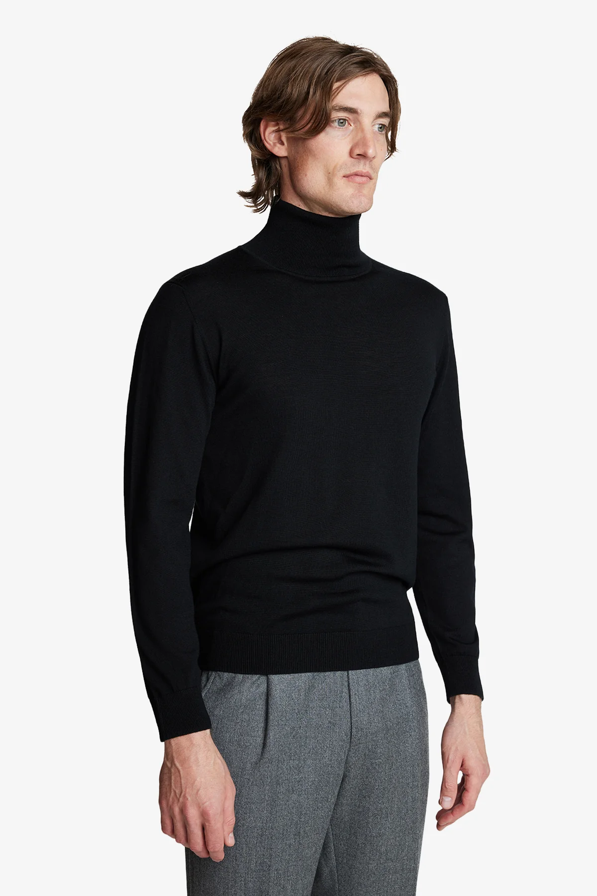 Kurt - Black Roll-neck - Image 5