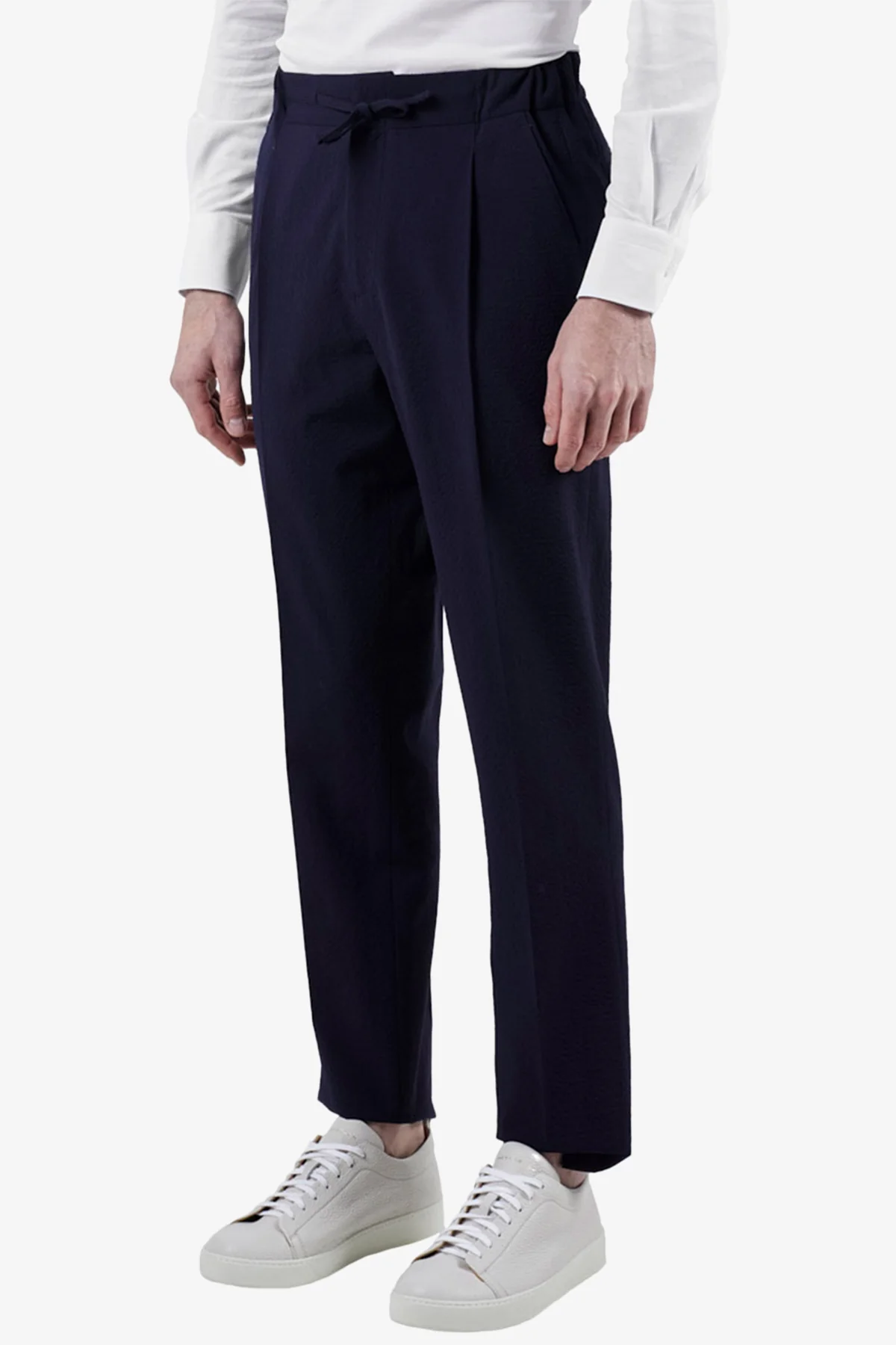 Sirenuse - Navy Drawstring Pant - Image 3