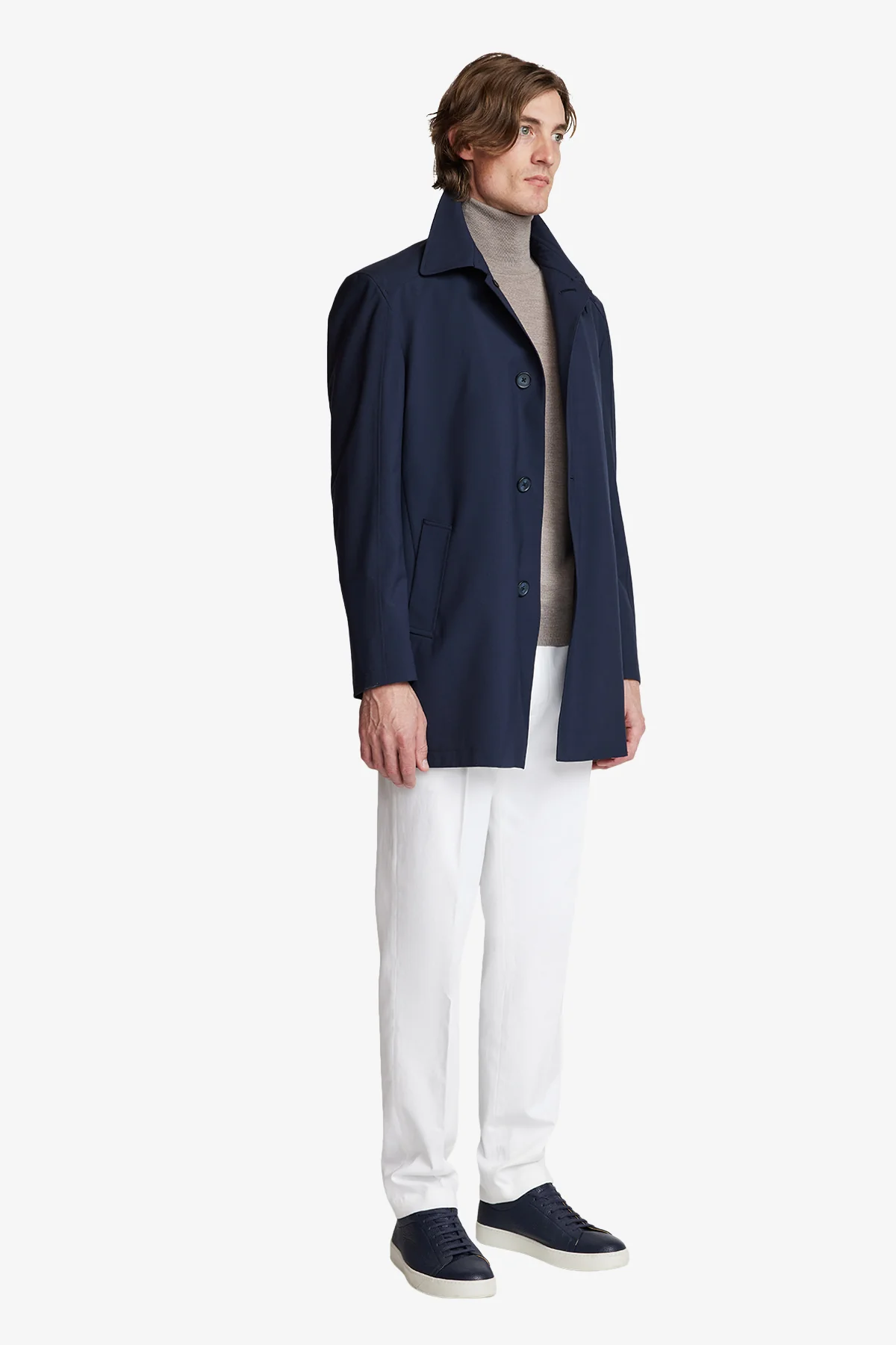 Trench - Navy Blue - Image 7